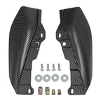 Carbon Fiber Matte Black Mid-Frame Air Deflector for Harley Street Glide (2009–2023)
