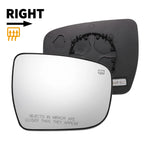 Right Side Heated White Mirror Glass for Nissan Rogue Pathfinder 