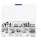 60pcs 304 Stainless Steel Coil Threaded Inserts for Metric Screws