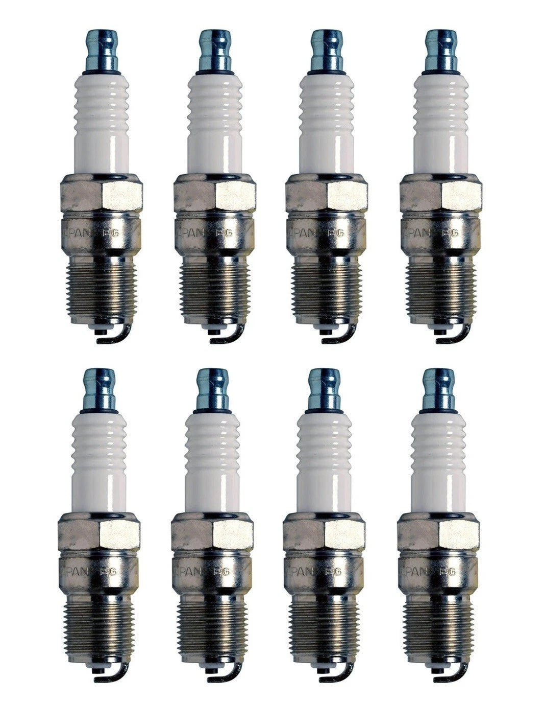 Set of 8 Denso U-Groove Spark Plugs (Gap 0.032) for