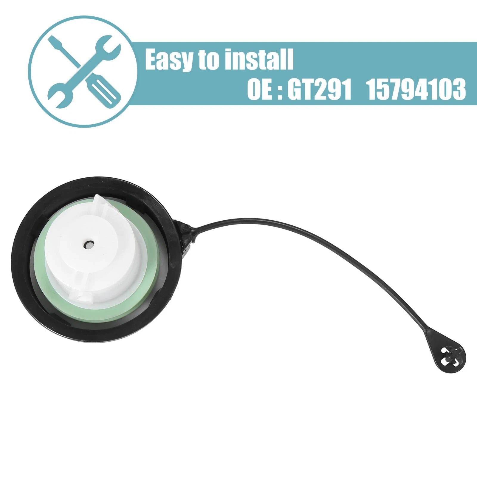 Engine Oil Fuel Tank Cap Cover for Buick (GT291, 15794103)