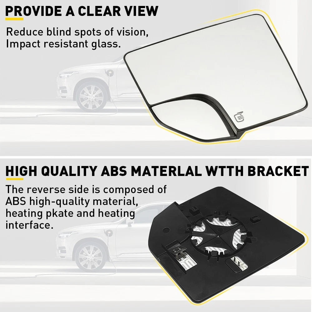 Driver Side Mirror Glass for Ford F150 (2015–2018)