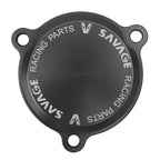 Engine Oil Filter Cover Cap Black for KAWASAKI KLX 140 140L 140G (2018-2023)