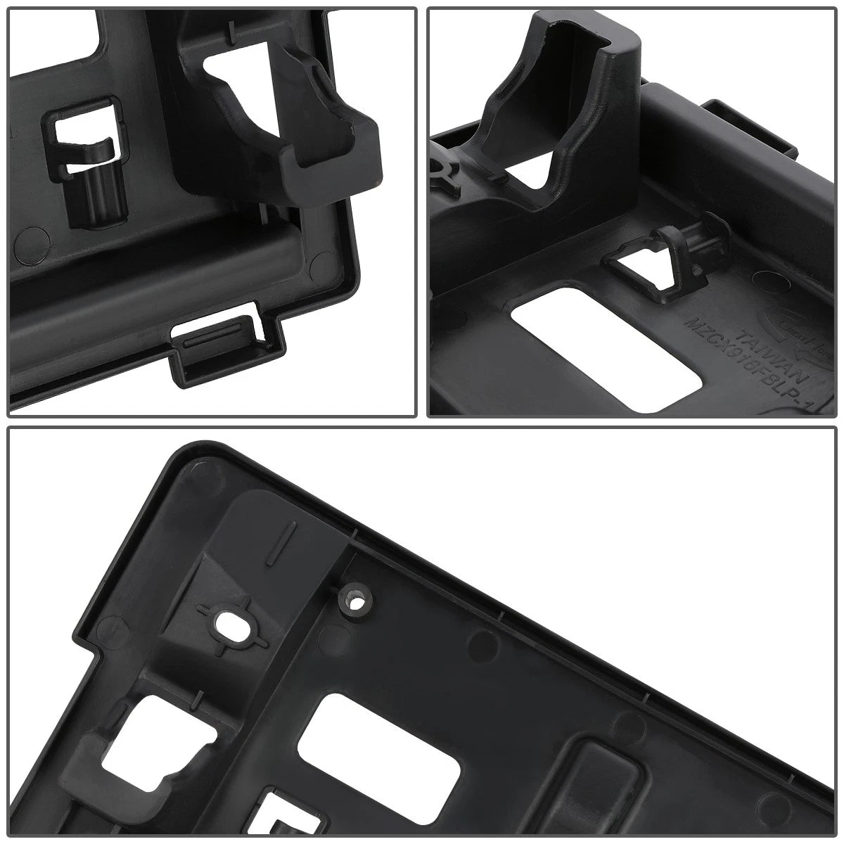Front Bumper License Plate Mounting Bracket for Mazda CX-9 (2016–2021)