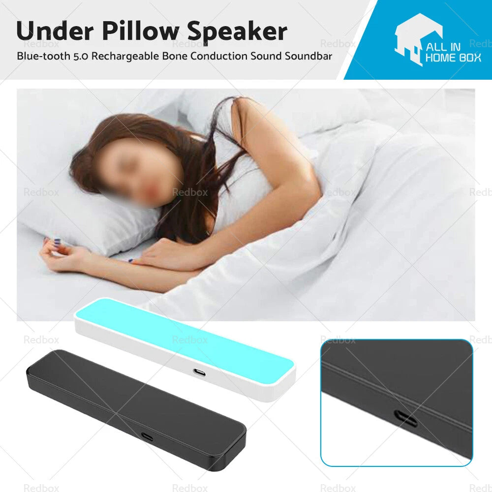 Under Pillow Speaker for Bluetooth 5.0 Soundbar (2023)