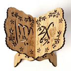 Wooden Quran Koran Stand Holder for Home Decoration Accessory