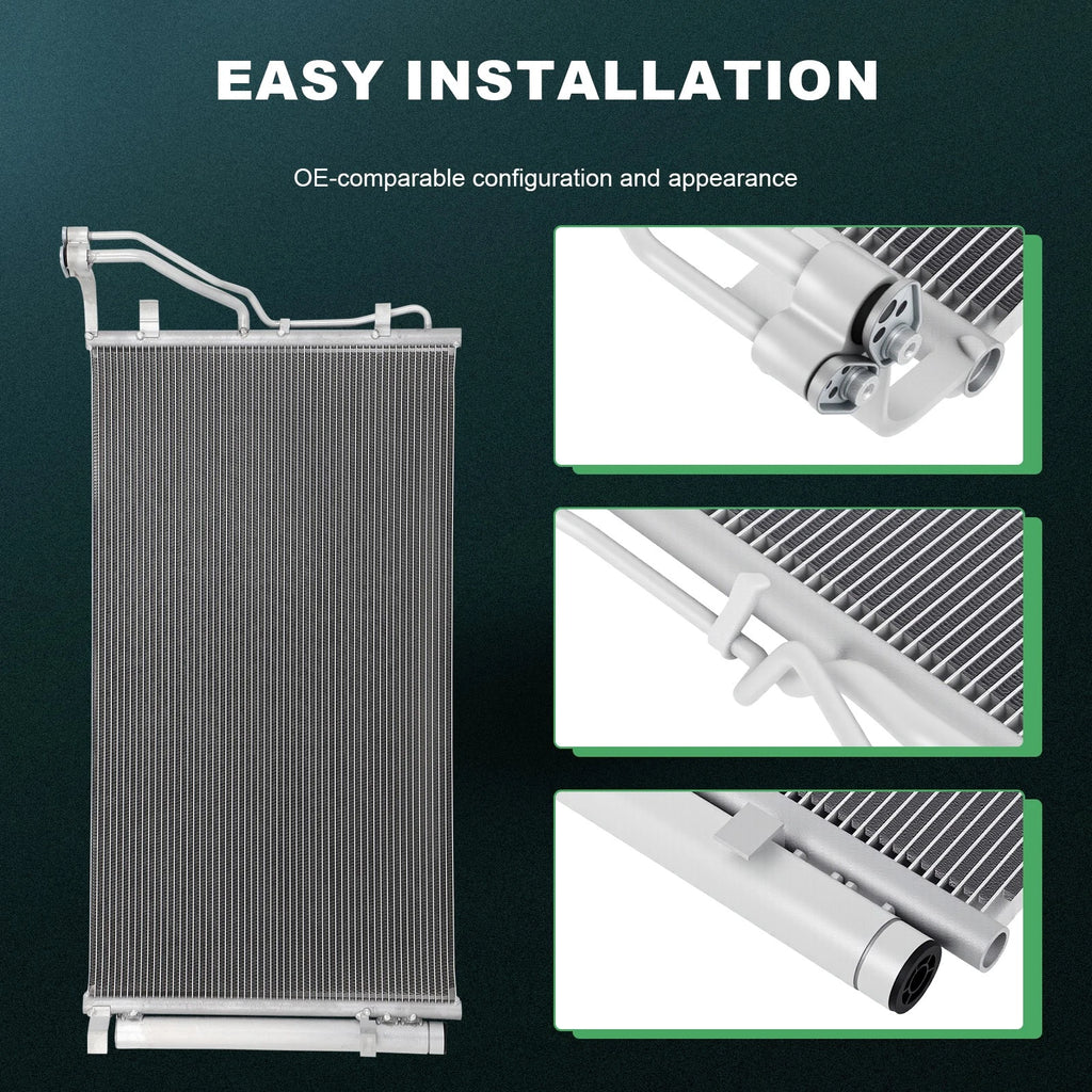 AC Condenser for Hyundai Sonata (2011–2014) and Kia Optima (2011–2015)
