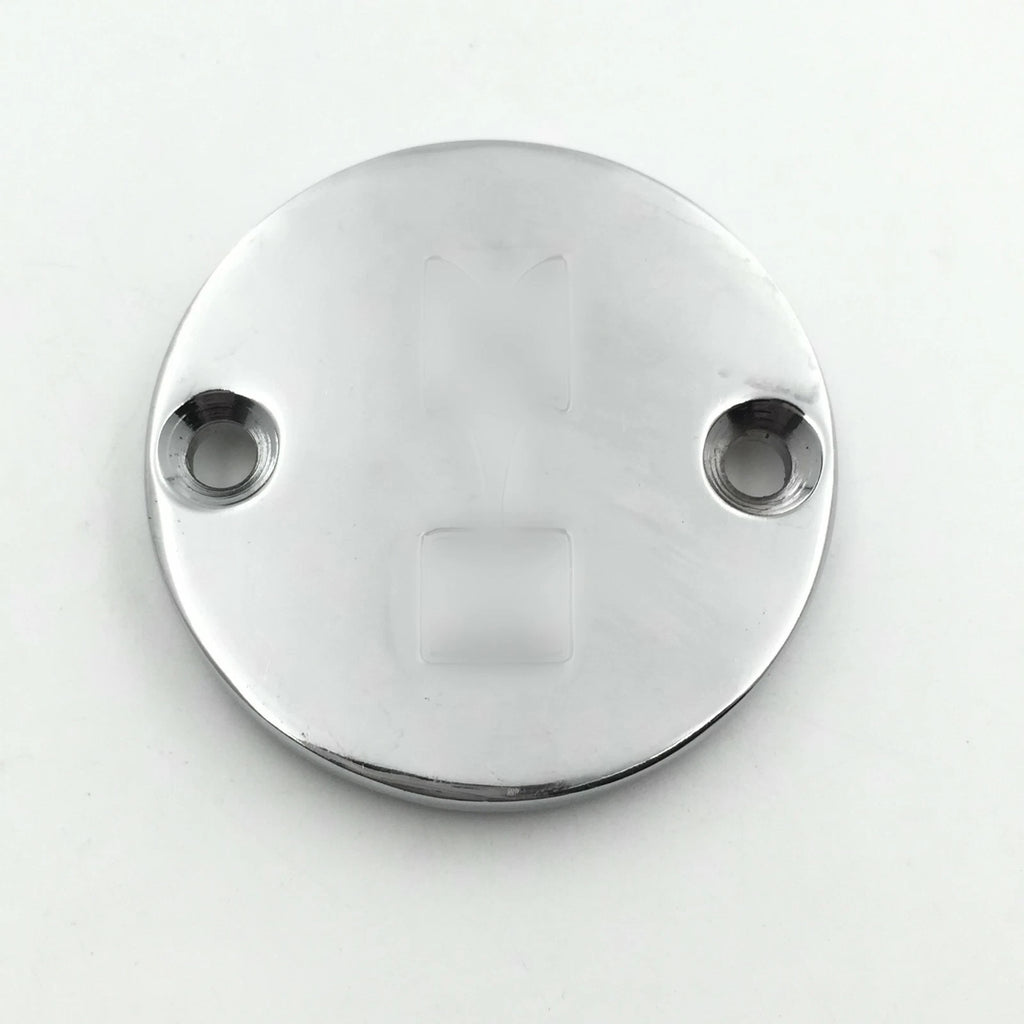 Chrome Brake Fluid Reservoir Cap Cover "K" for Kawasaki Vulcan 1500 (1987–2008)