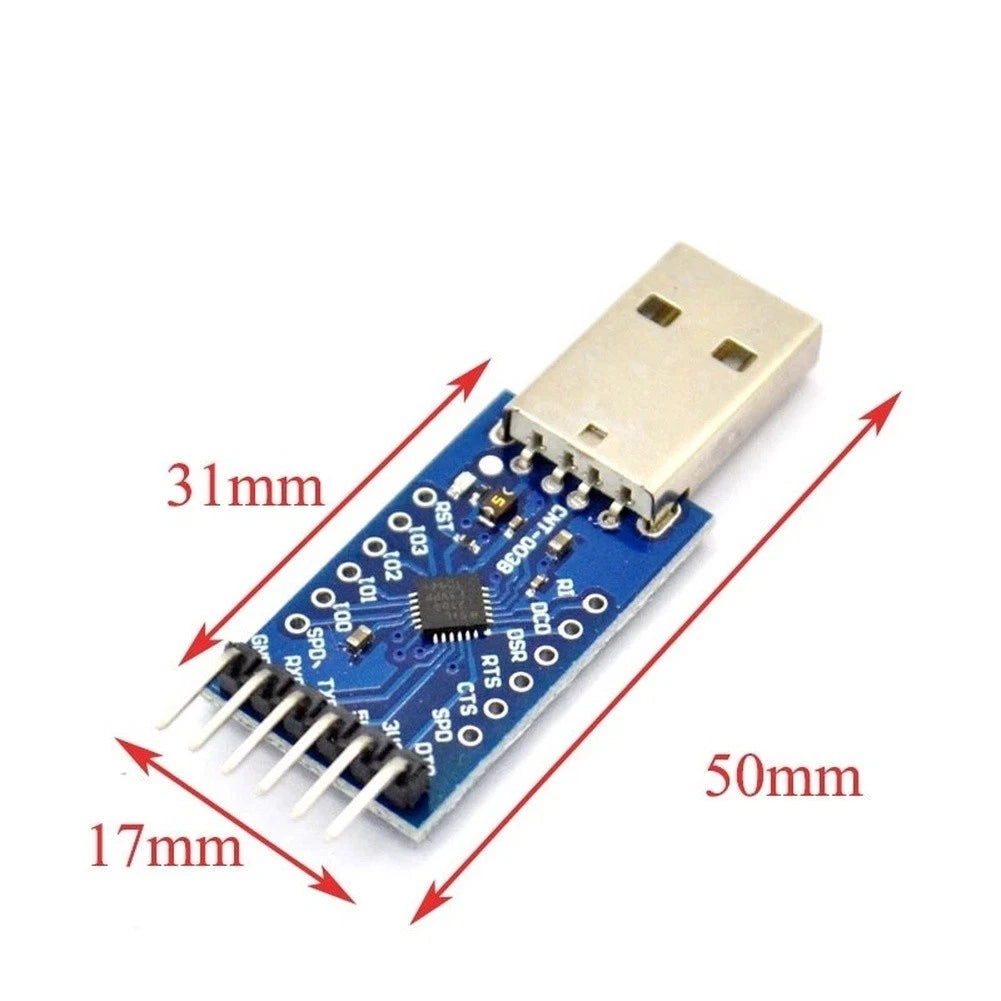 CP2104 USB to RS232 Chip for TTL Devices (12Mbps Data Transfer)