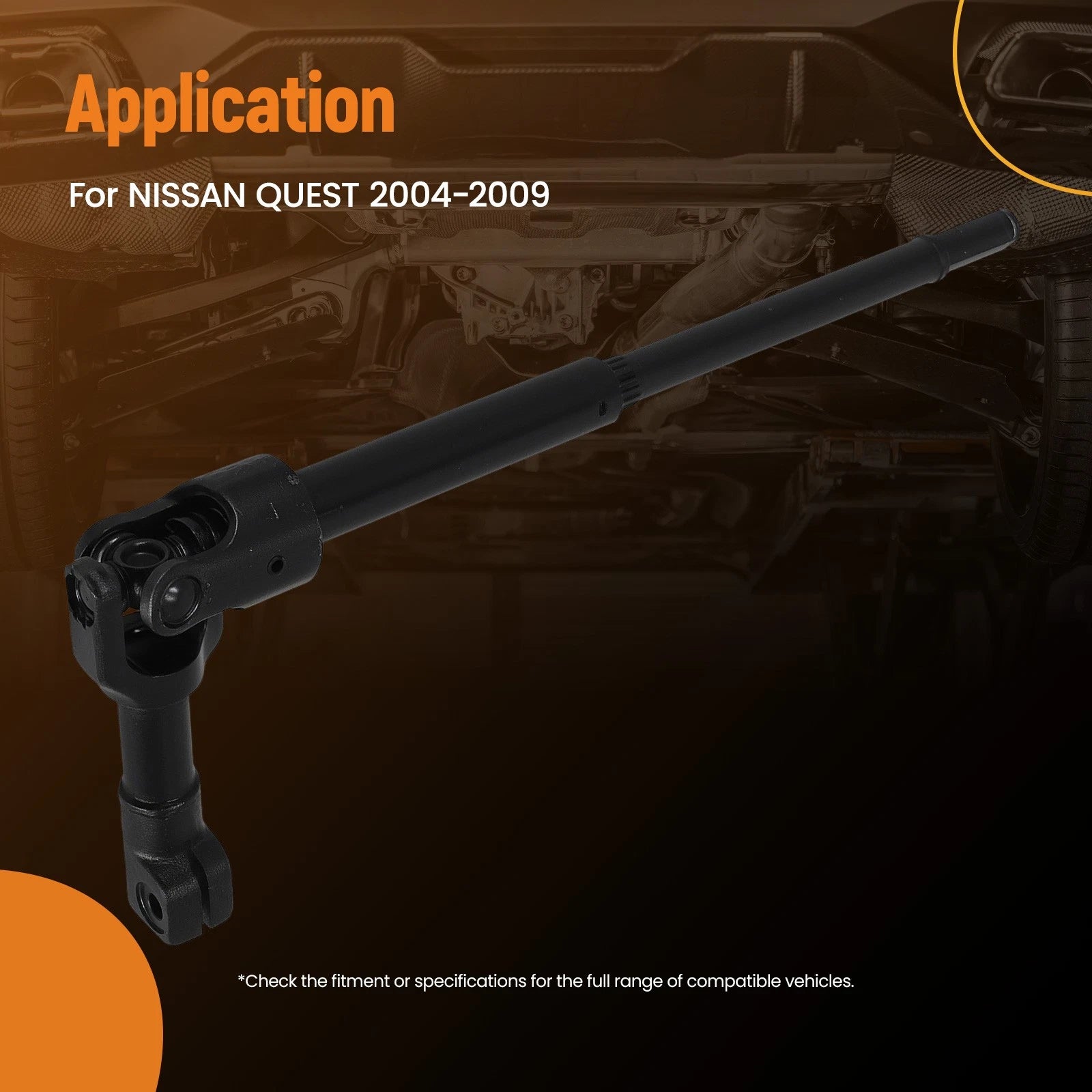 Steering Intermediate Shaft Lower Joint for Nissan Quest (2004-2009)