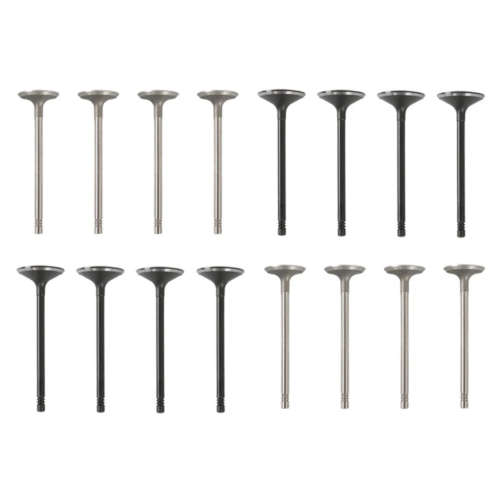 16pcs Engine Valves for GM ECOTEC 2.0 2.2 2.4 (2000-2010)