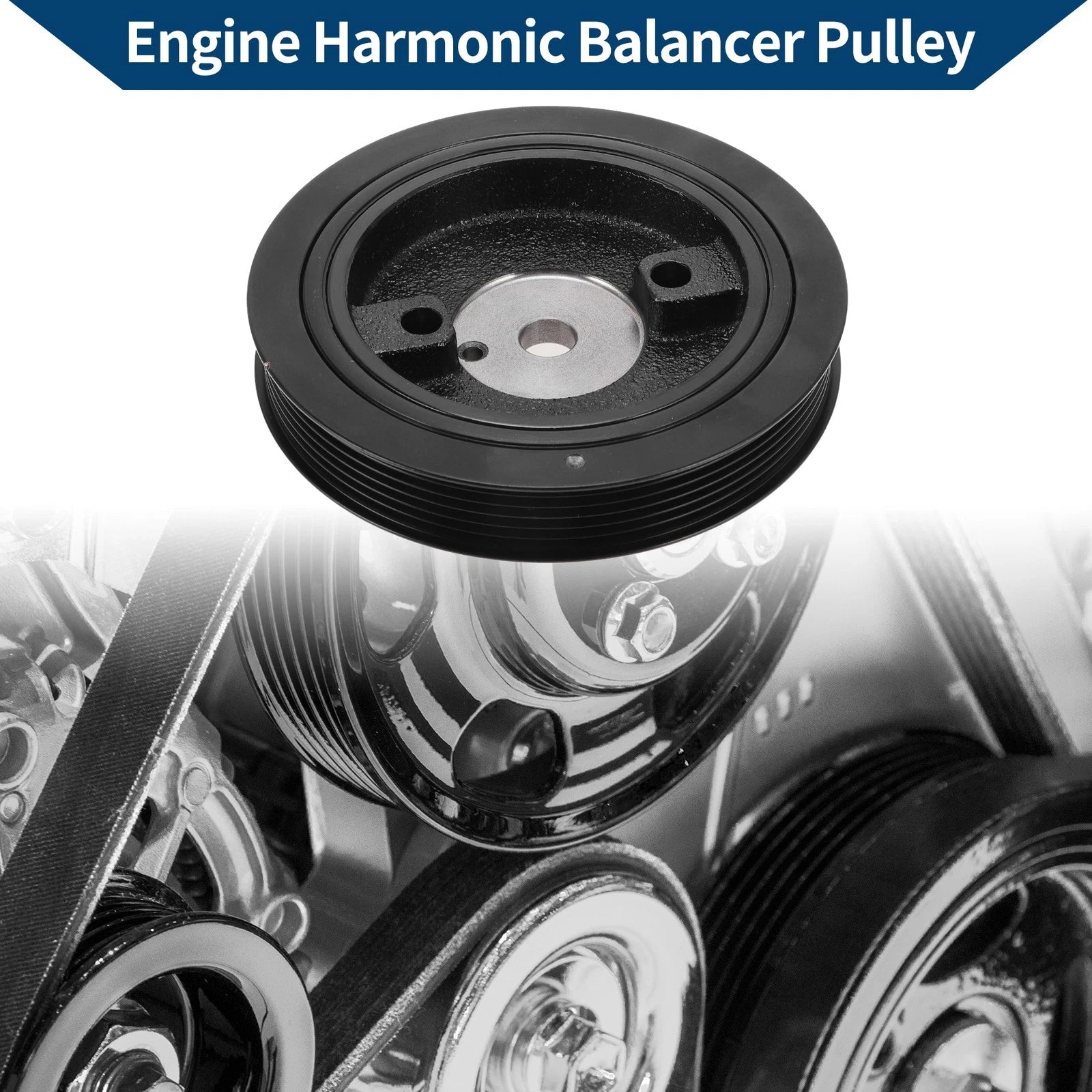 Engine Harmonic Balancer Crank Pulley for Kia Sportage (2017–2022) No.2312437520