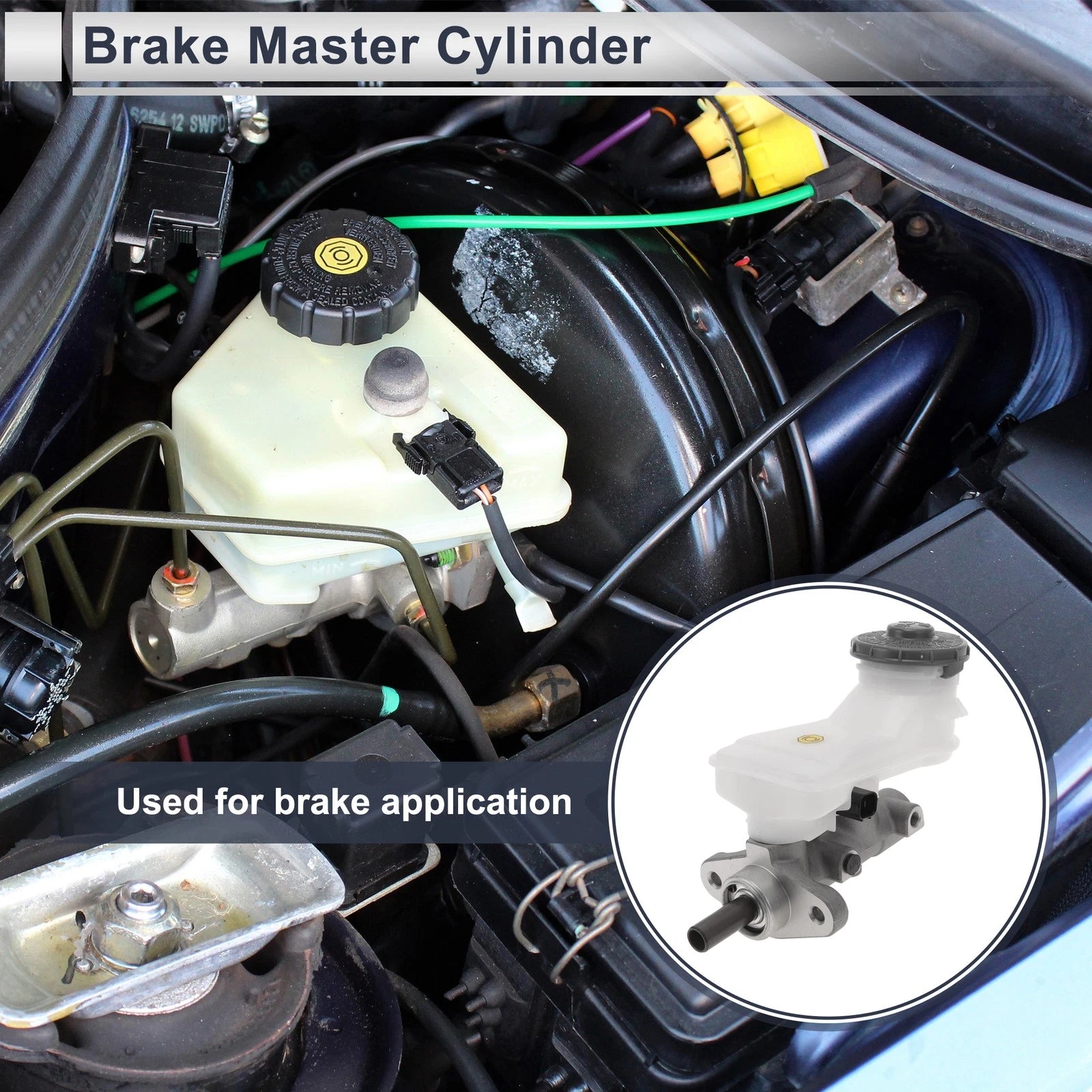 Brake Master Cylinder with Reservoir No. 46100S9AA01 for Honda CR-V (2002–2004)