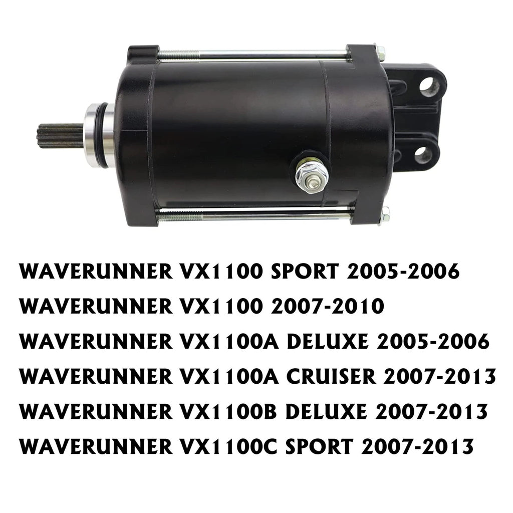 Starter for Yamaha WaveRunner 1100 VX1100 (2005–2006) 1052cc