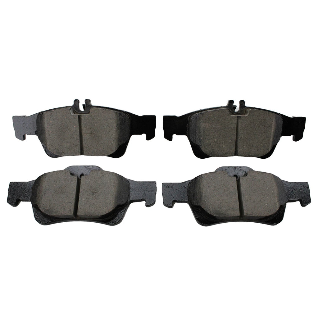 Set of 4 Rear Disc Brake Pads for Mercedes CL500 CL550 CL600 CLS500 E350 (2000–2010)