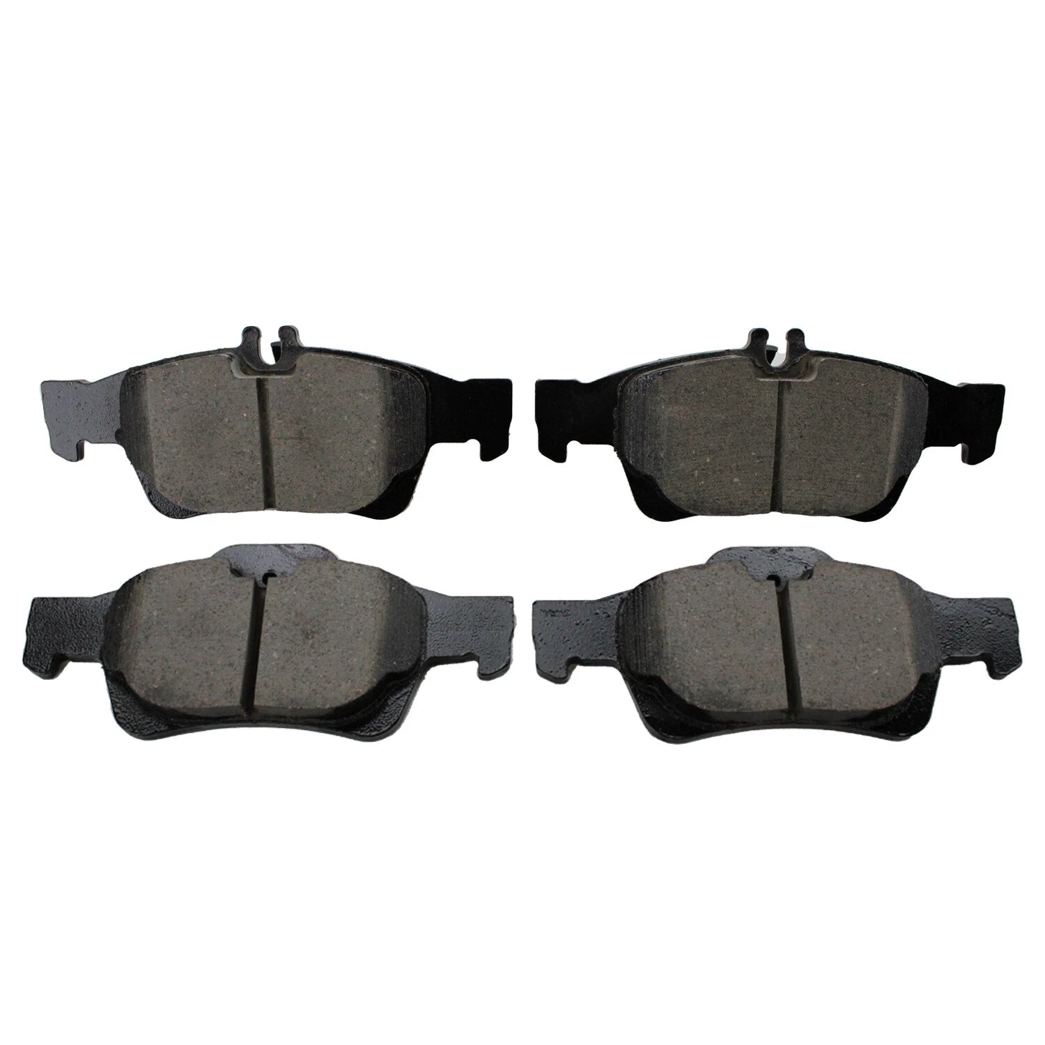 Set of 4 Rear Disc Brake Pads for Mercedes CL500 CL550 CL600 CLS500 E350 (2000–2010)
