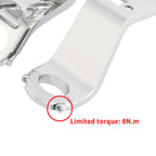 Chrome Headlight Fairing Support Bracket for Harley Low Rider ST (2022–2025)