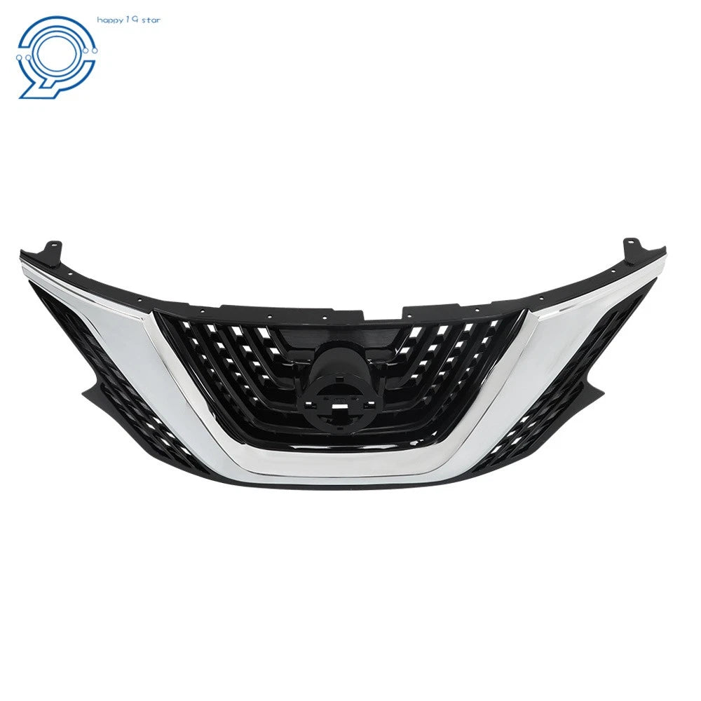 Front Bumper Grille for Nissan Murano (2015-2018) Chrome Black