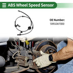 ABS Wheel Speed Sensor No. 59910A7000 for KIA Forte (2014–2018)