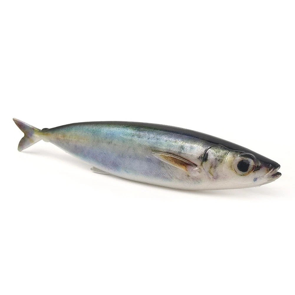 15cm Soft Mackerel Lure for Bass Trout Fishing (Flexible Silicone)