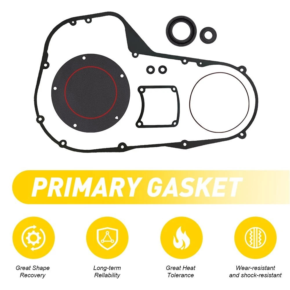 Clutch Primary Cover Gasket Kit for Harley-Davidson Road King (1999–2006) EPY