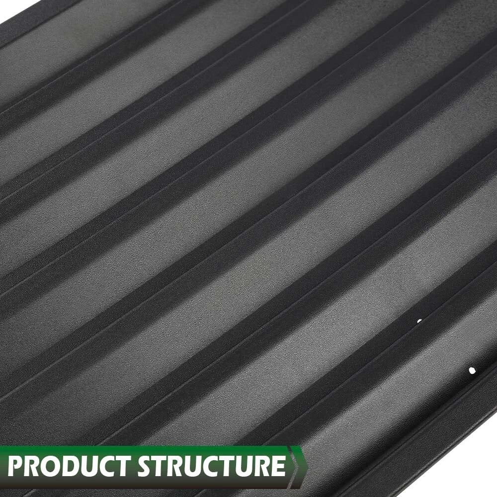 Front Hood Grille Vent Panel Cover for Hummer H2 (2003–2009) Black