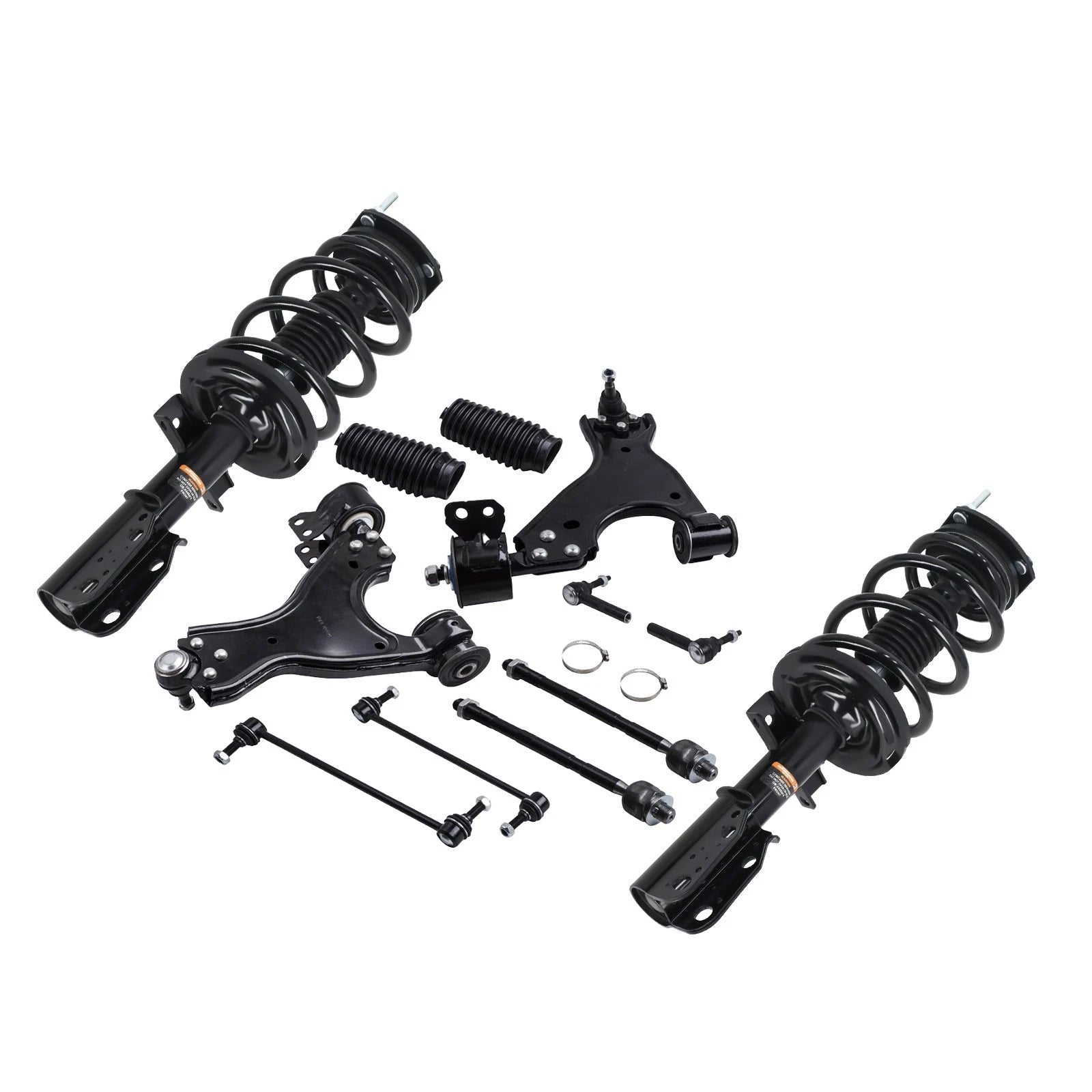Set of 4 Front Struts Control Arm Sway Bar for Traverse Enclave Acadia (2009–2017)