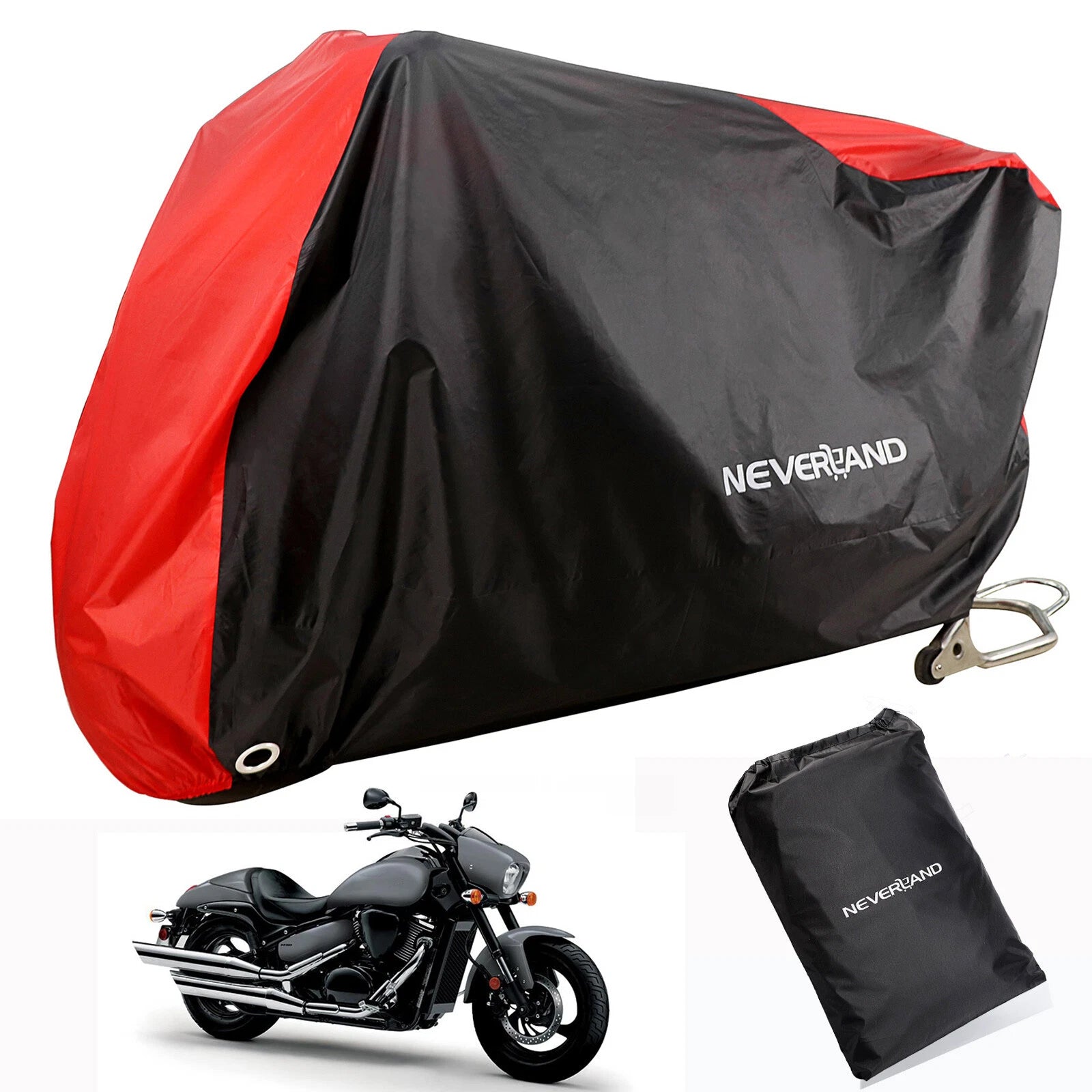 Motorcycle Bike Cover for XL Scooter (Waterproof, Outdoor, UV Protects)