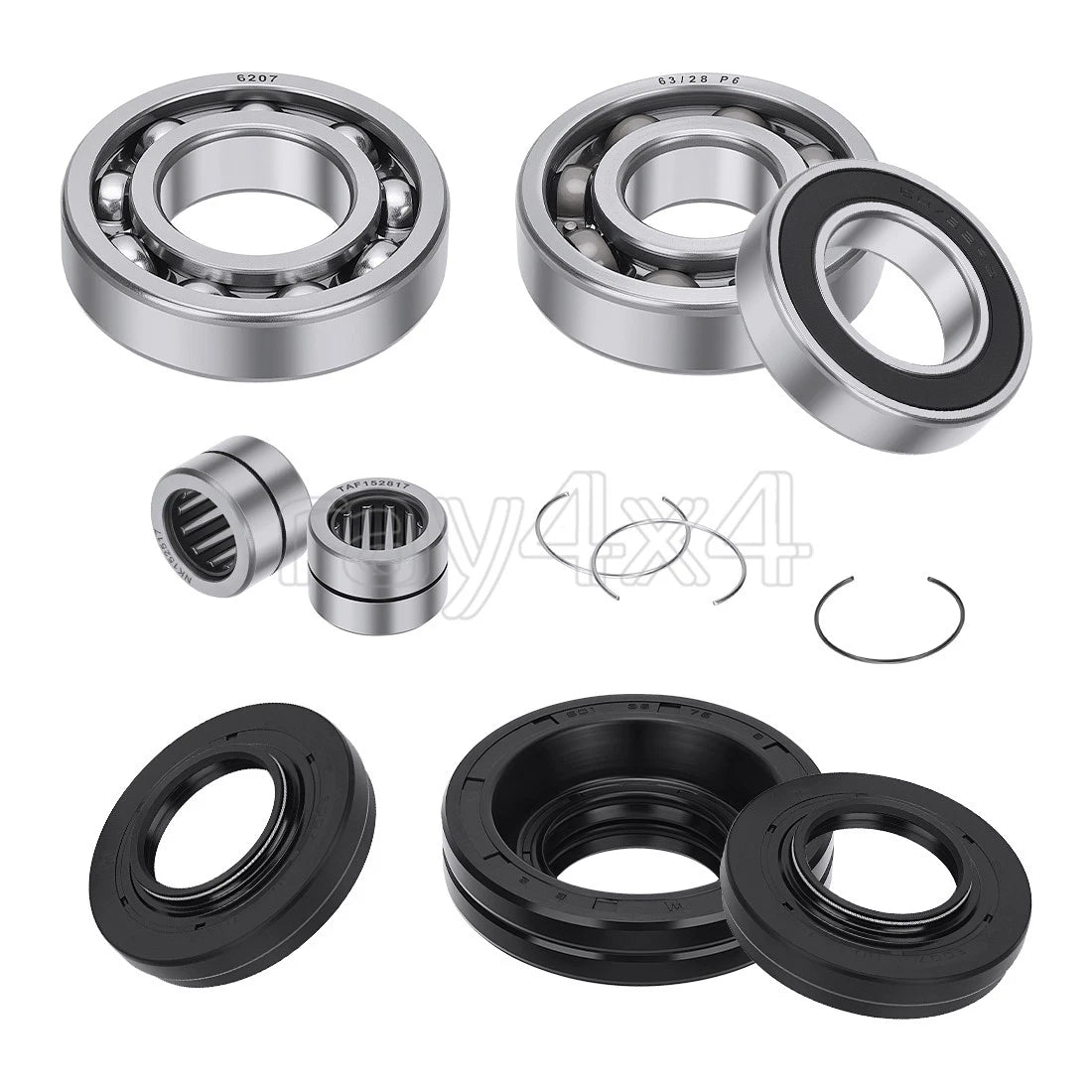 Rear Differential Bearing Seal Kit for Honda Rubicon 500 TRX500FM5/FM6/FM7 (2015–2019)