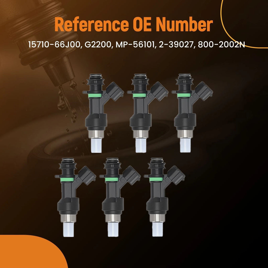 Fuel Injector Set for Suzuki Grand Vitara 2.7L V6 (2006–2008)