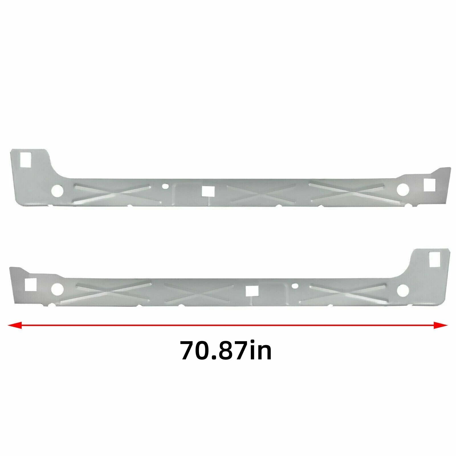 Set of 2 Inner Rocker Panels for GMC Sierra Chevy Silverado (1999–2006)