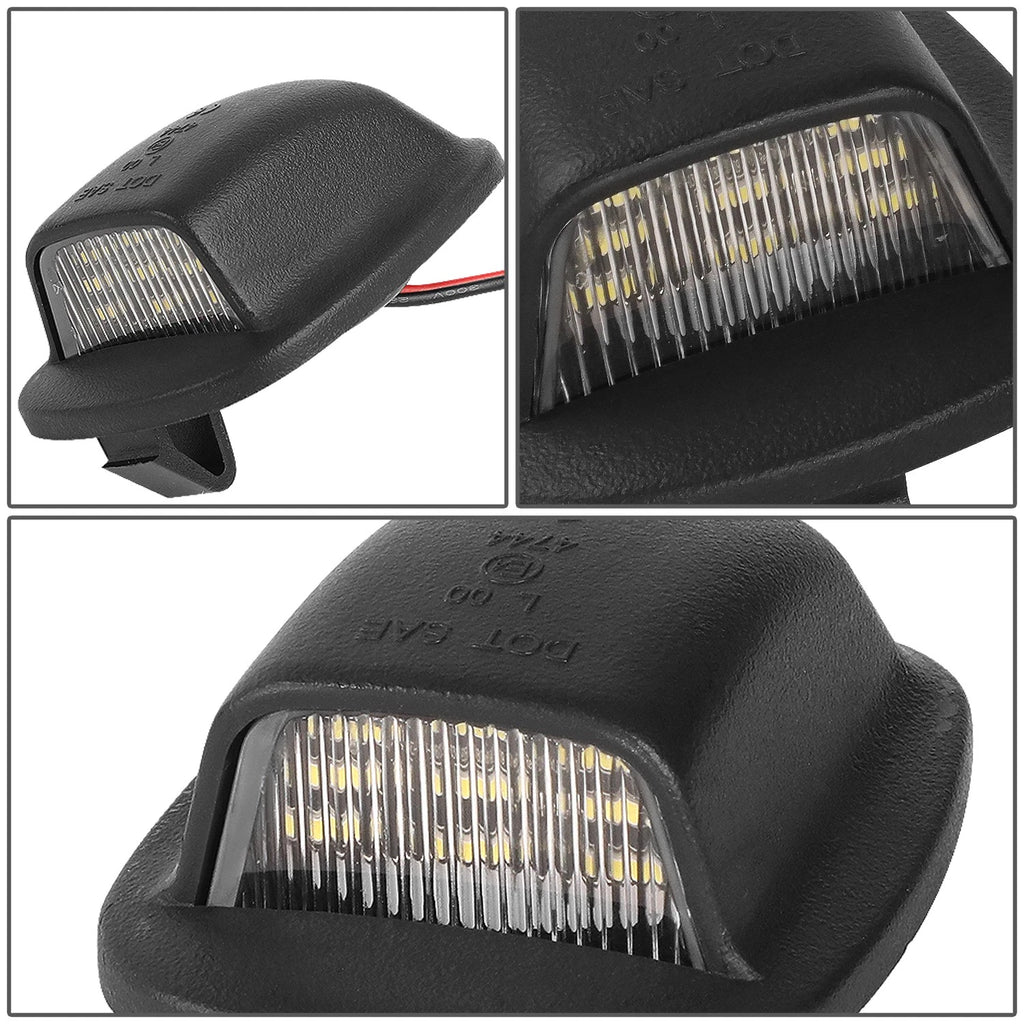 2X LED License Plate Lights for Nissan Xterra Frontier (1994–2004)