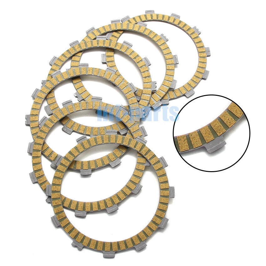 Clutch Friction Plate Kit for Yamaha XV400 Virago 400 (1991–1994) 22U-16321-00