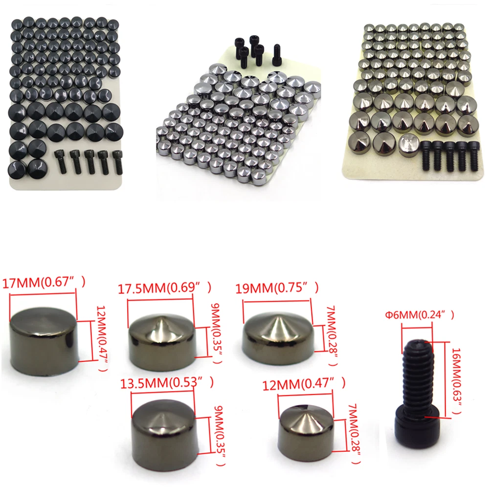 Engine/Transmission Bolt Cover Cap for Harley FLT FLH (2007–2013)