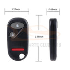 Key Entry Remote Fob 3 Buttons for Honda Civic Pilot (2001–2005)