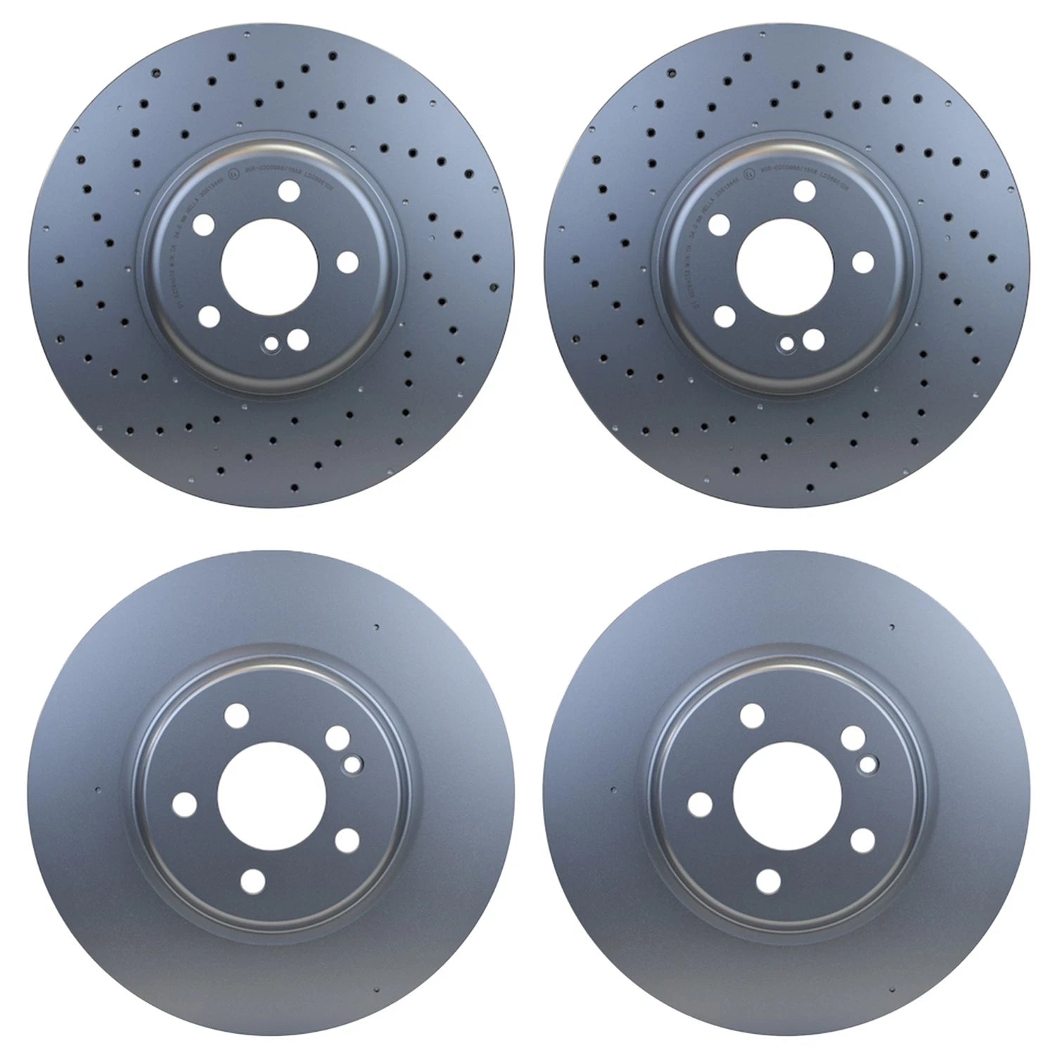 Hella 320mm Brake Rotors Kit for W205 C43 AMG, X253 GLC300, GLC350e