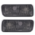 Turn Signal Light Smoked Black Lens for Chevy Camaro Z28 (1985–1992) LH & RH