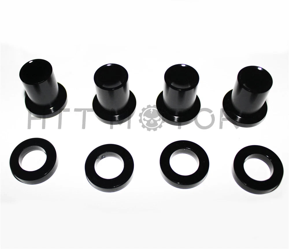 Chrome Slammer Lowering Kit Fork Spring Shock Absorber for Harley Dyna FXD (1991–2005)