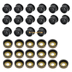 Front Upper & Lower A Arm Bushing Kit for Yamaha Warrior 350 YFM350X (2004–2013)