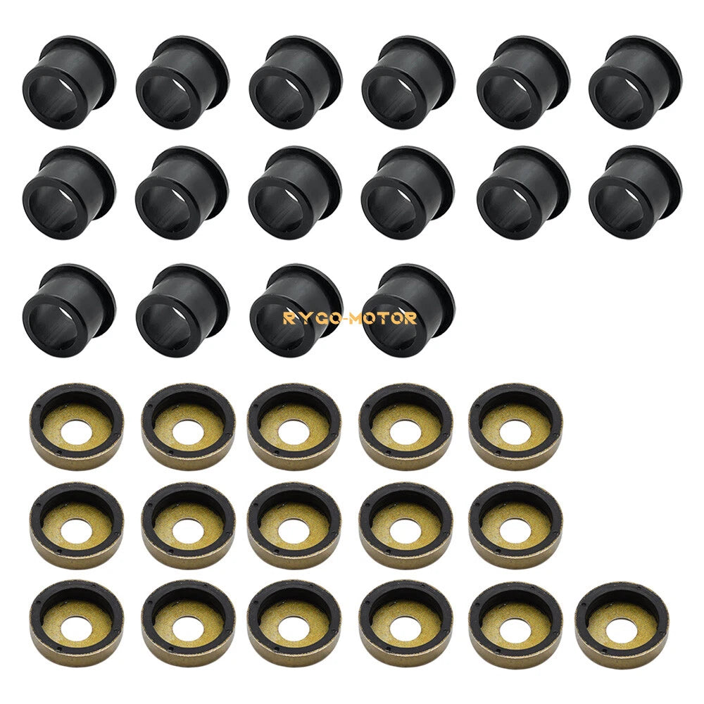 Front Upper & Lower A Arm Bushing Kit for Yamaha Warrior 350 YFM350X (2004–2013)