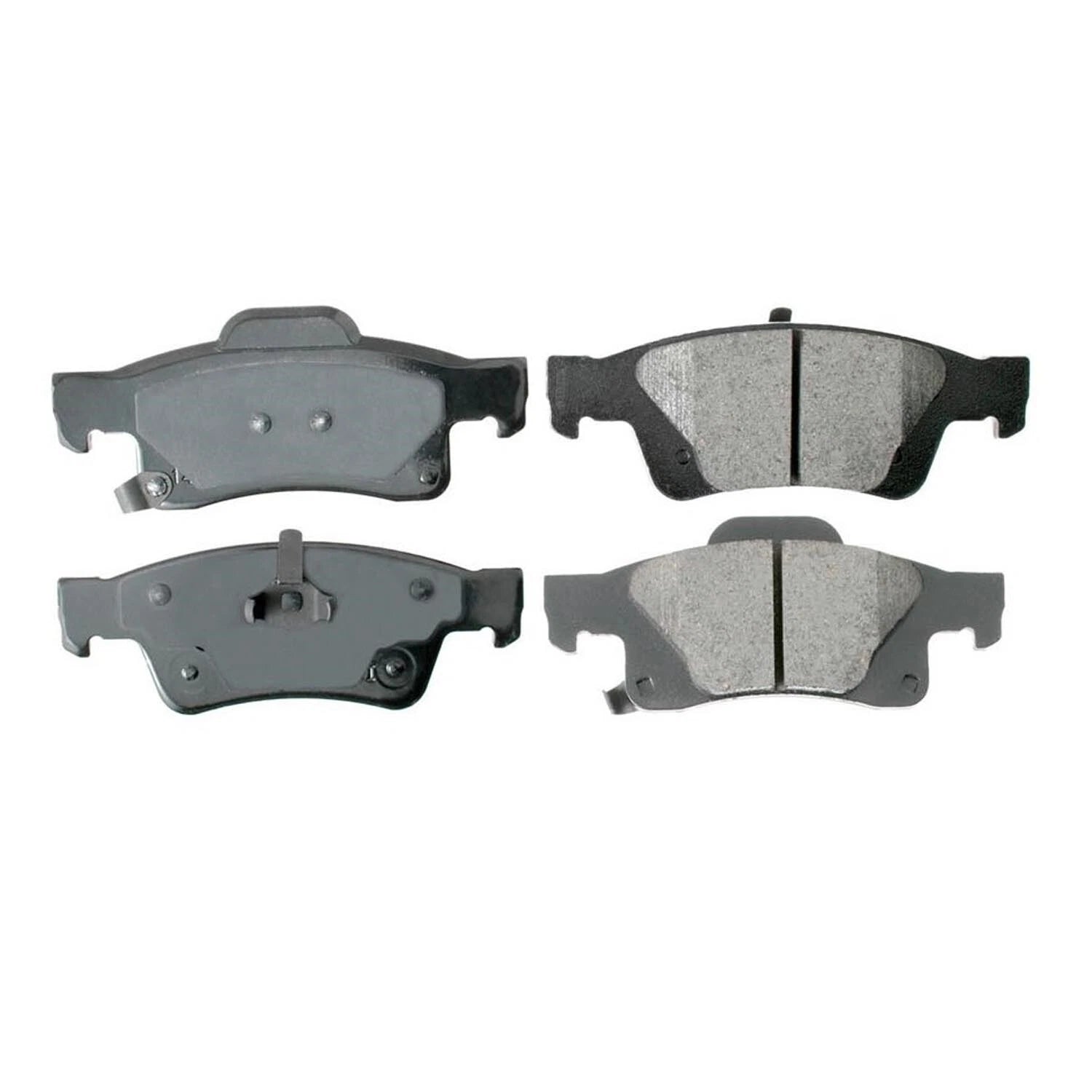 Rear Brake Kit Set of 4 Drilled Slotted 330mm Rotors Akebono Pads for Dodge Jeep