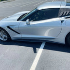 Side Skirt for Chevrolet Corvette C7 (2014–2019) Z06 Style Black