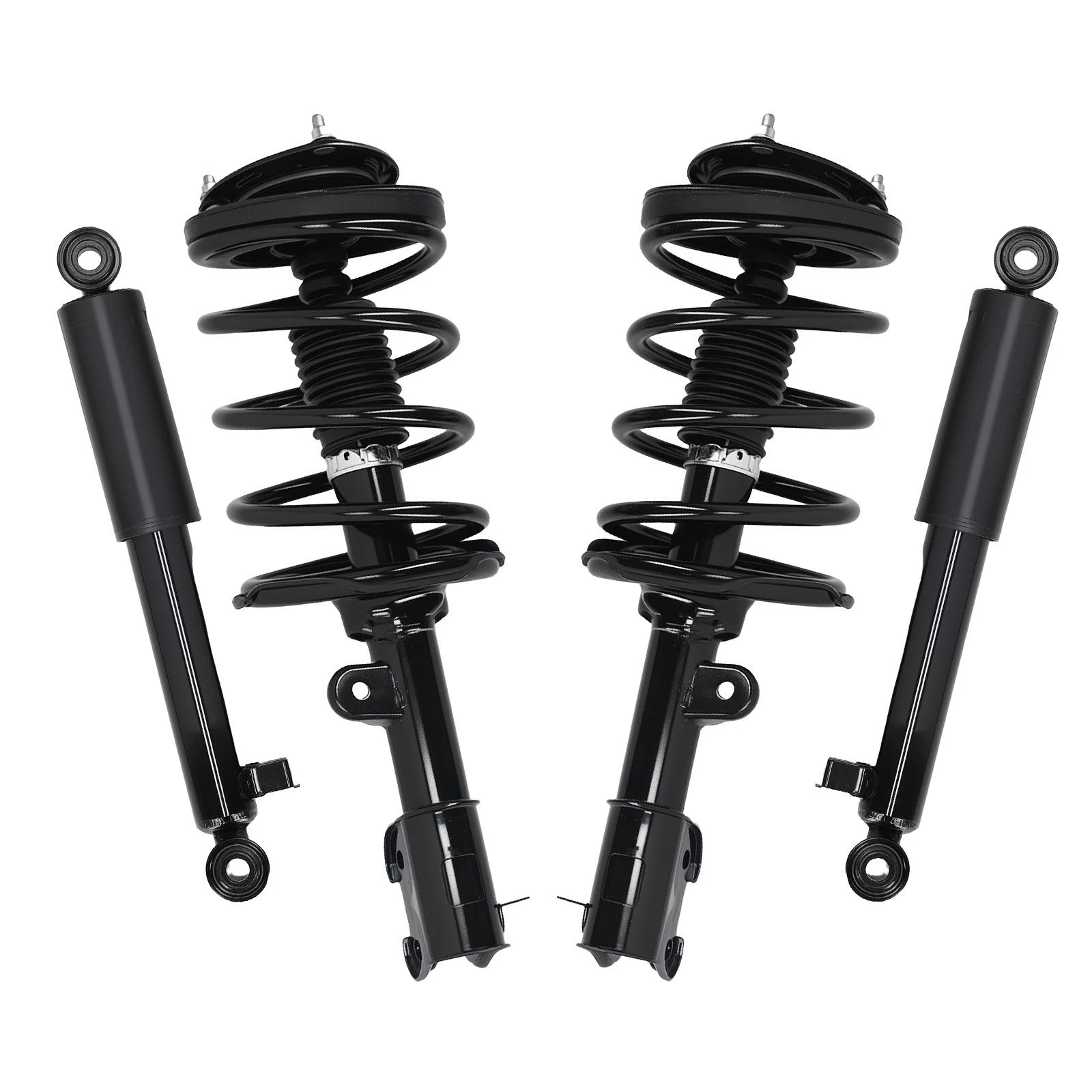 4pcs Rear Front Struts Assembly for Hyundai Santa Fe 2007-2009 272300 37322