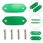Mirror Delete Block Off Plates for Kawasaki Ninja 125/250/SL/300/400/650