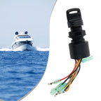 Ignition Key Switch for Outboard Motors 3-Pos 87-17009A5