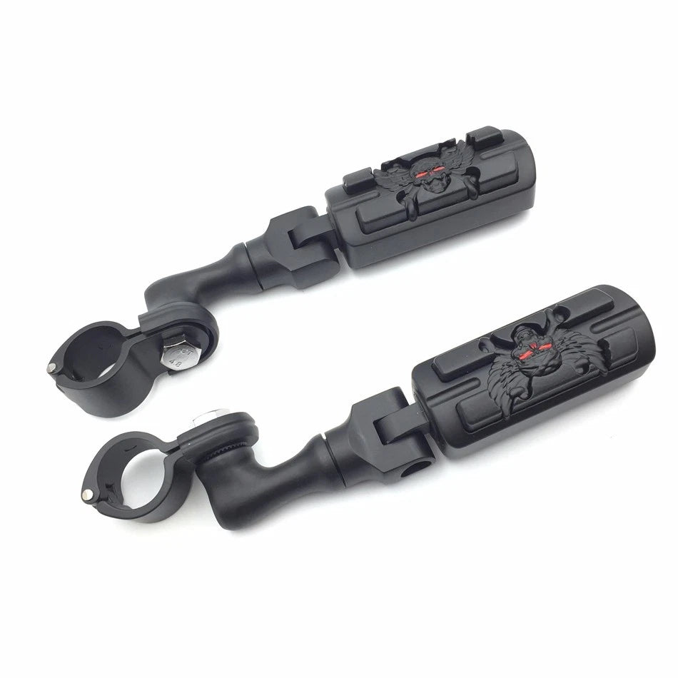 1.5" Black SA Zombie Foot Peg for Honda GoldWing VTX1300 Shadow Valkyrie