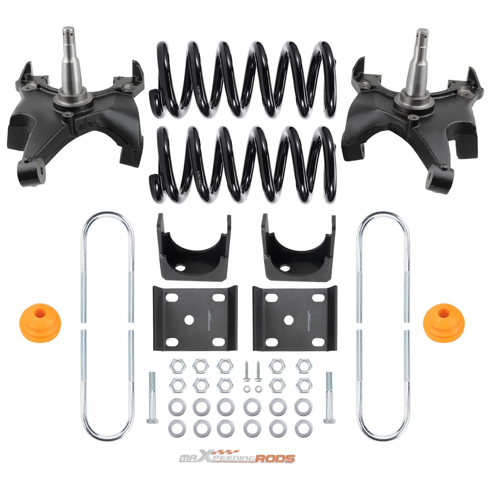 Drop Kit for Chevy/GMC C1500 (1988–1998) - Front 4" Rear 6" with 1.25" Rotors