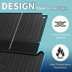 Flat Face Cargo Liner Rear Trunk Mat for Nissan Pathfinder (2024–2025) TPE