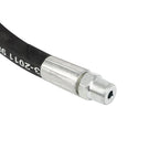Pressure Washer Whip Hose 4 Ft x 3/8 Inch for Hose Reel Connector