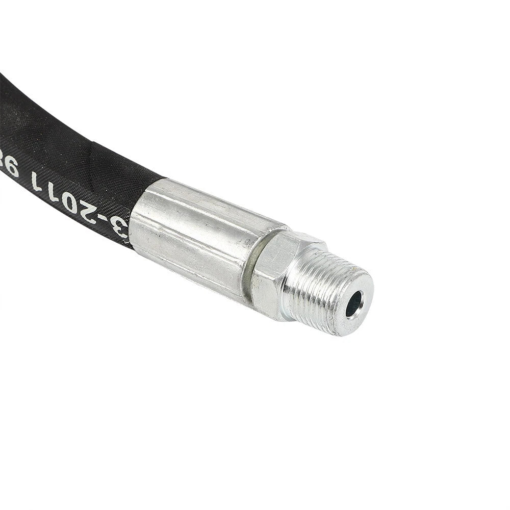 Pressure Washer Whip Hose 4 Ft x 3/8 Inch for Hose Reel Connector